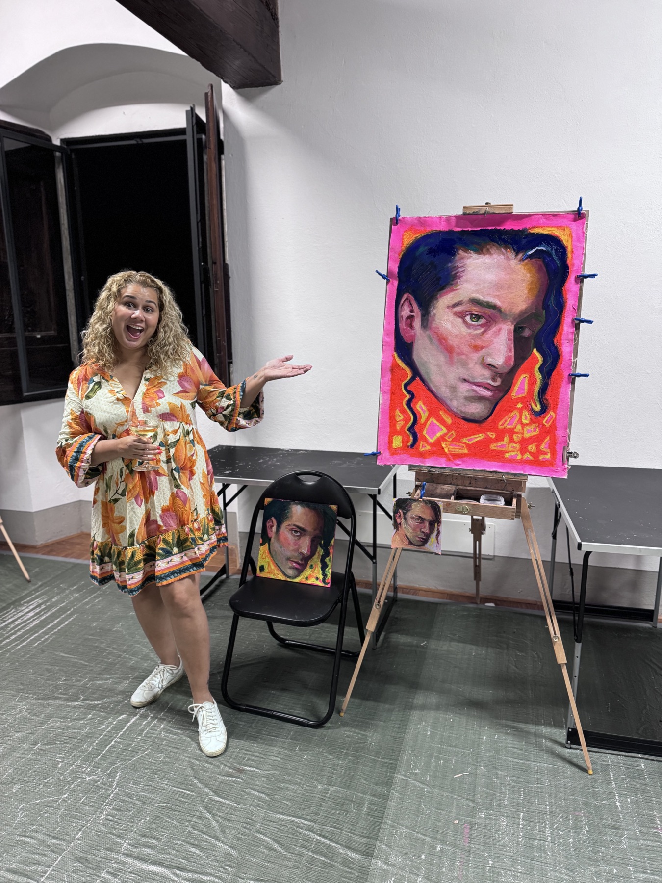 Vivi at Art Escape Italy 2024