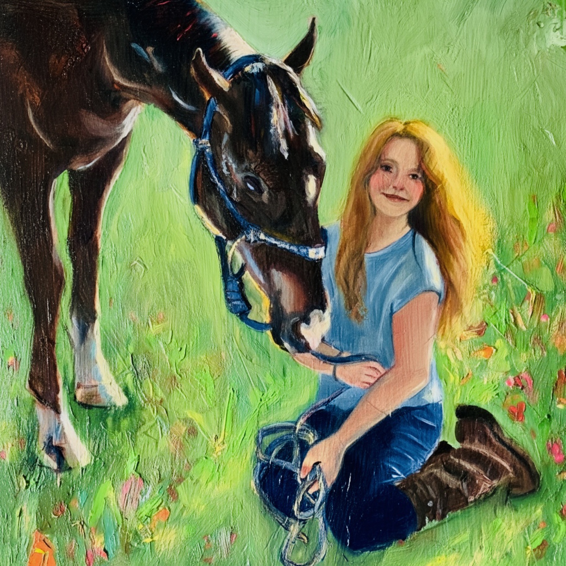 Past commission, Jess and Romeo